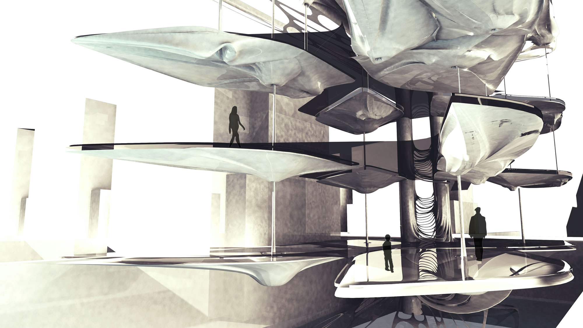 Example Tensional Integrity AA School of Architecture 2014 - Tensional Intregity
