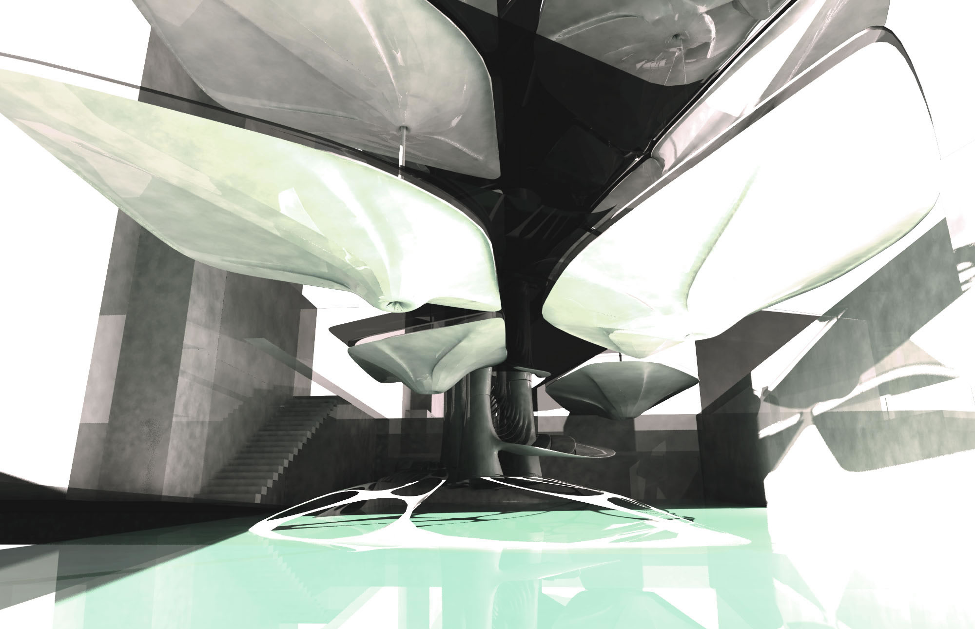 Example Tensional Integrity AA School of Architecture 2014 - Tensional Intregity
